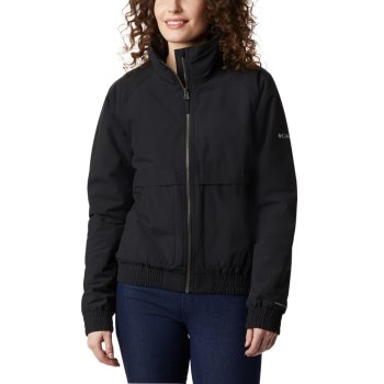 Columbia Ženske Jakne - Firwood Bomber Crne | IKQD-84207